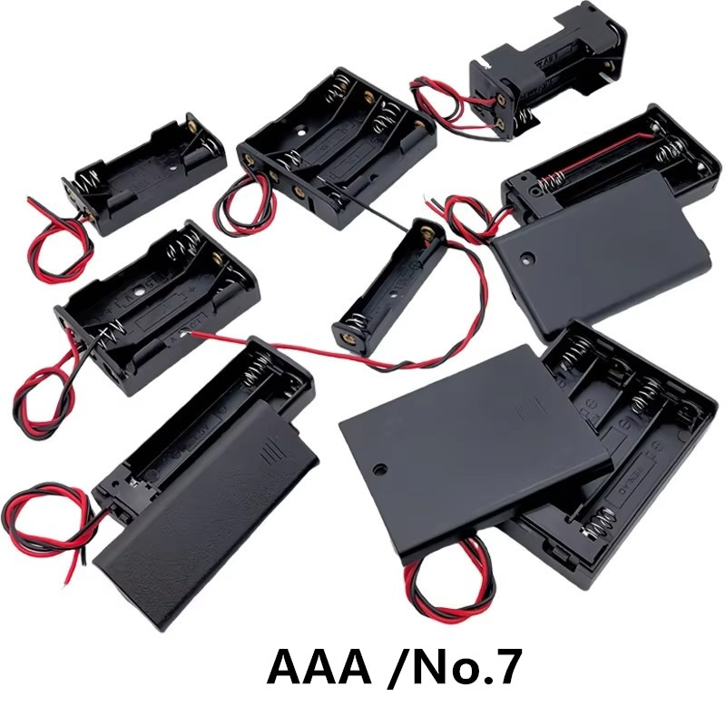 10Pcs AAA/No.7 배터리 보관 케이스(스위치  - Battery Case Storage 리뷰 및 가격