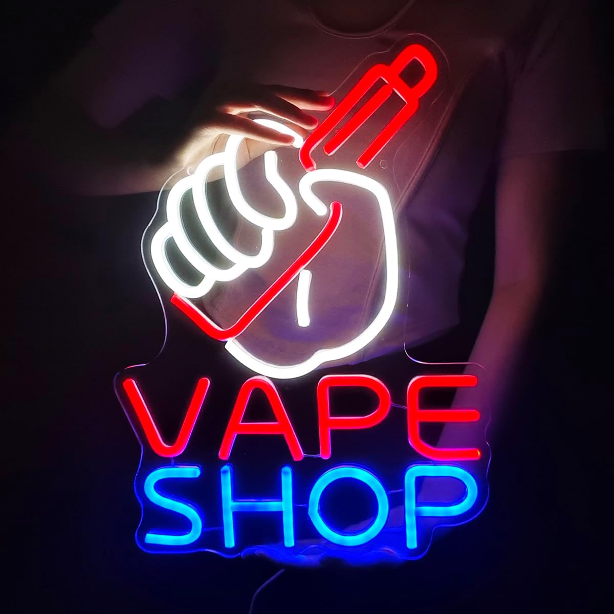 VAPE Shop 연기 가게를위한 네온 사인 LED 조 - Vaping Shop 리뷰 및 가격