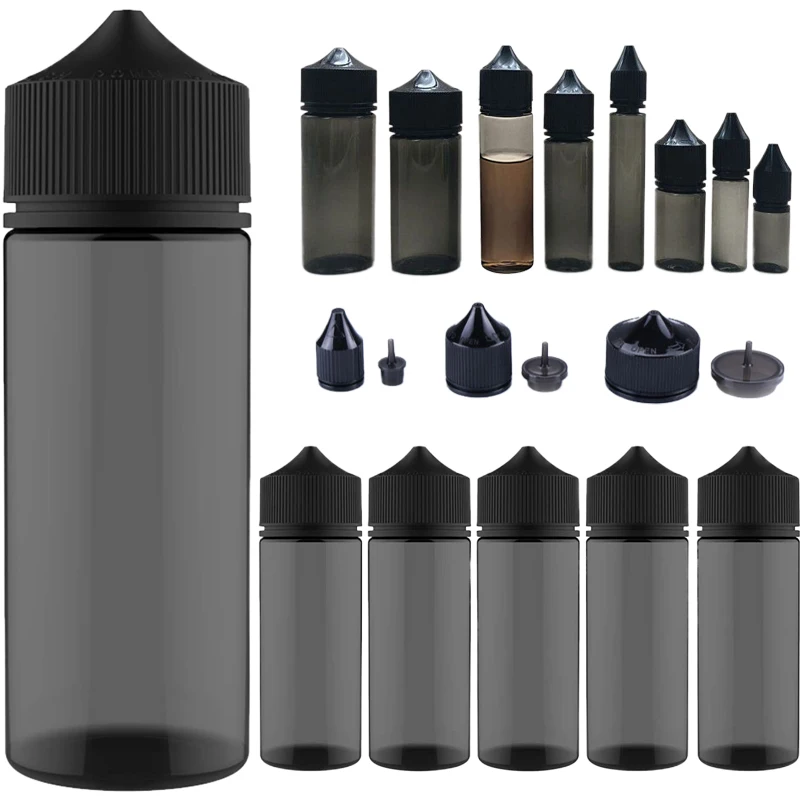 5Pcs 10/15/30/60/100/120ml 검은  - Juice Bottle Dropper 리뷰 및 가격