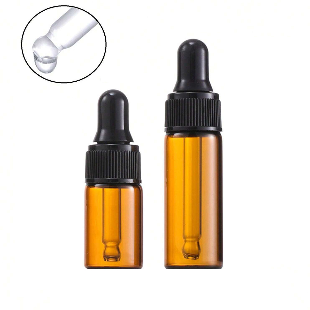 10개입 다크 앰버 유리 드로퍼 병 1ml 2ml 3m - Juice Bottle Dropper 리뷰 및 가격